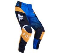Fox Motocross-Hose 180 Collect blau-gelb Größe 30 Herren