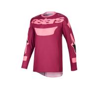 Crossshirt Alpinestars Racer Riway Dunkelrot/KoralleL Dunkelrot,Koralle