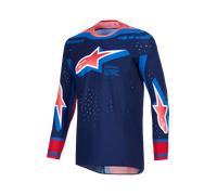 Crossshirt Alpinestars Supertech Vista Marineblau/Hot Coral/KobaltblauS Marineblau,Hot Coral,Kobaltblau