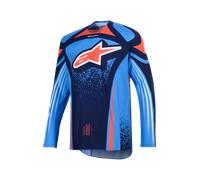Crossshirt Alpinestars Techstar Nomur Marineblau/Orange/UCLA BlauS Marineblau,Orange,UCLA Blau