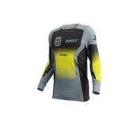Shot Aerolite Husqvarna Limited Edition 2025 Motocross Jersey, schwarz-grau-gelb, Größe M für Männer