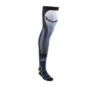 Alpinestars Knee Brace Socken Navy Weiß