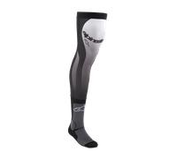 Alpinestars Knee Brace Socken Schwarz Weiß