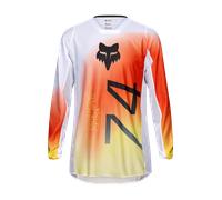 Fox Motocross-Trikot 180 Air Haze Herren Weiß Größe M