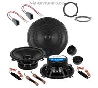 Crunch 13cm 160 Watt 2-Wege Lautsprecher Set für Audi A3 8L 96-2003 vorne Front