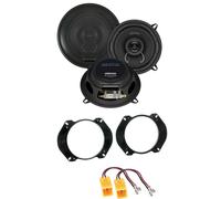 Crunch 13cm 160Watt 2-Wege Lautsprecher für Alfa Romeo Fiat Peugeot Hecktür Auto