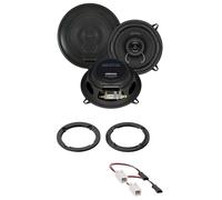 Crunch 13cm 160Watt 2-Wege Lautsprecher für Citroen C8 Evasion 130 mm Fronttür A
