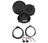 Crunch 13cm 160Watt 2-Wege Lautsprecher für Citroen Nemo Fiat Doblo Opel Fronttü