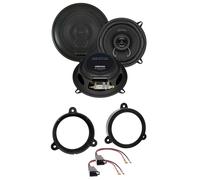 Crunch 13cm 160Watt 2-Wege Lautsprecher für Dacia Logan Sandero Renault Megane T