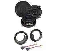 Crunch 13cm 160Watt 2-Wege Lautsprecher für Mazda 2 ab 03 Fronttür Heck Auto Box
