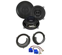 Crunch 13cm 160Watt 2-Wege Lautsprecher für Mazda 323 Fronttür Auto Boxen