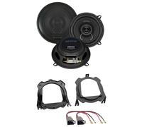 Crunch 13cm 160Watt 2-Wege Lautsprecher für Opel Corsa B C Tigra Ablage Auto Box