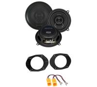Crunch 13cm 160Watt 2-Wege Lautsprecher für Peugeot 306 306 Cabrio Fronttür Heck