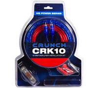Crunch CRK10 | 10mm² Verstärker-Anschluss-Set - Kabelset 5m mit Cinchkabel