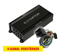 Crunch CRE400.4DSP-ISO 4-Kanal DSP Verstärker Inkl. ISO Plug & Play Adapter