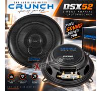 Crunch Autolautsprecher DSX52 – 2-Wege 160 W rund