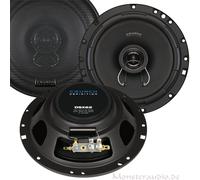 Crunch DSX-62 Lautsprecher für VW GOLF 3 III AUTO HIFI Flach Boxen 16,5cm 165mm