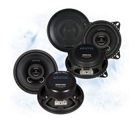 CRUNCH Front/Heck Auto Lautsprecher Komplett-SET für MERCEDES E-Klasse S/T 124