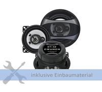 Crunch GTi42 Lautsprecher 100mm 2 Wege Koax passend für Opel Corsa D ab 2006