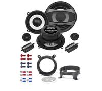 Crunch GTi5.2E Auto Lautsprecher Boxen 320 Watt 13 cm 2 Wege Kompo passend für Mercedes ML (W164) ab 2006 Türen Front und Heck