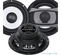 Crunch GTI6.2W 16,5cm 165mm Kicker Tiefton Mittelton Lautsprecher Set Auto 200 W