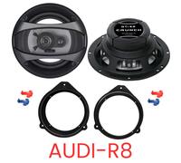 Crunch GTI62 Koaxial Lautsprecher Boxen Set kompatibel für Audi R8 (42)