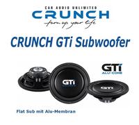 Crunch GTI84 - 20cm Subwoofer