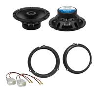 Crunch GTS-62 Koaxial Lautsprecher Einbauset für Ford Focus 3 DYB Fiesta JA8