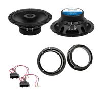 Crunch GTS62 Lautsprecher Einbauset für Golf 4 Golf 5 Bora