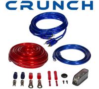Crunch CRK25 | 25mm² Verstärker-Anschluss-Set - Kabelset 5m mit Cinchkabel