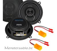 Crunch Lautsprecher 13cm 160 Watt 130mm Auto Boxen Set für Alfa 145 147 Heck 164