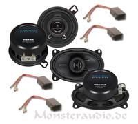 Crunch Lautsprecher für VW Golf 2 II Polo 86c 6N 8,7cm 4x6" Boxen vorne + hinten