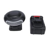 Cryfokt Tragbarer Auto-Heizlüfter, Langlebiger Akku, Leistungsstarker Heiz-Defroster für Winterfahrten mit 12000-mAh-Akku. ABS-Material