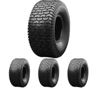CST C-9266 Rasenmäherreifen, 13 x 5.00-6 (125/65-6), Ersatzreifen für Aufsitzrasenmäher, Rasentraktor, Zugkarren, schwarz, mit E-Markierung (Packung mit 4)