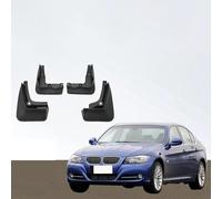 CSYKKL 4 Stück Auto Schmutzfänger für BMW 3 Series E90 E91 2008-2012,No-Drill-KotflüGel KotflüGel-Kits Hochwertig Vorne Und Hinten Rad Reifen Klappen Spritzschutz