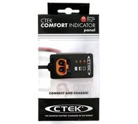 CTEK Batterieanschlusskabel Comfort Indikator M8, Ladezustandsanzeige mit M8 Ringöse 8,4mm, 150cm