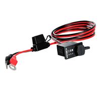 CTEK Batterieanschlusskabel Comfort Indikator M8, Ladezustandsanzeige mit M8 Ringöse 8,4mm, 150cm