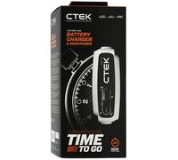 CTEK CT5 Time to Go, Batterie-Ladegerät, mit Countdown-Display 12V 5A EU-Stecker, 12V