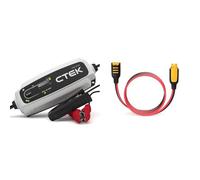 CTEK CT5 Time to Go - Vollautomatisches Batterieladegerät mit Coutdown-Display 12V, 5 Amp - EU Stecker & Connect 2.5M Extension: Verlängern Sie die Reichweite Ladegeräts