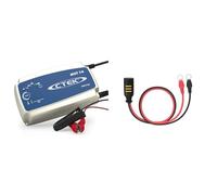 CTEK MXT 14 Multi-Funktions Batterieladegerät Mit 8-Stufen Technologie Unde Automatischer Temperaturkompensation, 24V 14 Amp & Comfort Connect Direct Connect Adapter (M6 Muttern), 40cm Kabellänge