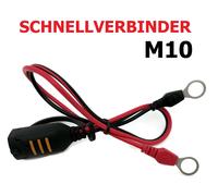 CTEK Batterieanschlusskabel Connect Eyelet M10, Schnellkontaktkabel mit M10 Ringöse 10,4mm, 40cm