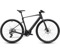 Cube Nulane Hybrid C:62 SLX 400X mineralblack´n´orange M // 53 cm