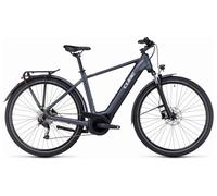 Cube Touring Hybrid One 625 Wh E-Bike Diamant 28" grey´n´white 54 cm/M