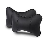 CUBRXEBAT Für Audi A1 A1 S-Line A1 S A2 A3 S-Line A3 8P 8V A3 1995-2024 2025 Nackenkissen Auto 2er Set, Ergonomische Kopfstütze Auto aus Memory Schaum, Atmungsaktive Nackenstütze Leder für Fahrersitz