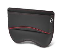 CUBRXEBAT Für Hyundai I10 I20 I30 I40 IX20 IX35 Tucson Kona EV Auto Sitzlückentasche Organizer, Premium Mikrofaser-Leder Sitzritzenfüller mit Ladeöffnung, Autositztasche,A