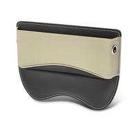 CUBRXEBAT Für Hyundai INSTER 2024 2025 Auto Sitzlückentasche Organizer, Premium Mikrofaser-Leder Sitzritzenfüller mit Ladeöffnung, Autositztasche,B
