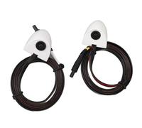 Culnflun HD Rückfahrkamera, Auto Seitentür Sicht Toter Winkel Kamera, Nachtsicht-Assistent Bandmontage IP67 wasserdichte Linke Rechte Seitenansicht-Kamera für Auto-Überwachungssystem (Weiß)