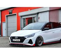 CUP Frontspoilerlippe ABS Hyundai i20N Performace BC3 ab Bj.: 2021- Schwarz Matt