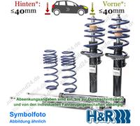 H&R Sportfahrwerk Cup-Kit für Ford Focus II Limo DA3/DB3 2WD bis 990kg VA-Last