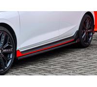CUP Seitenschwellersatz mit Wing hinten Hyundai i20N Performace BC3 Schwarz Matt